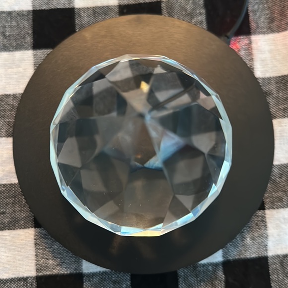 Chrystal Teardrop Diamond Shape Paperweight 9x4.5” - Picture 10 of 10